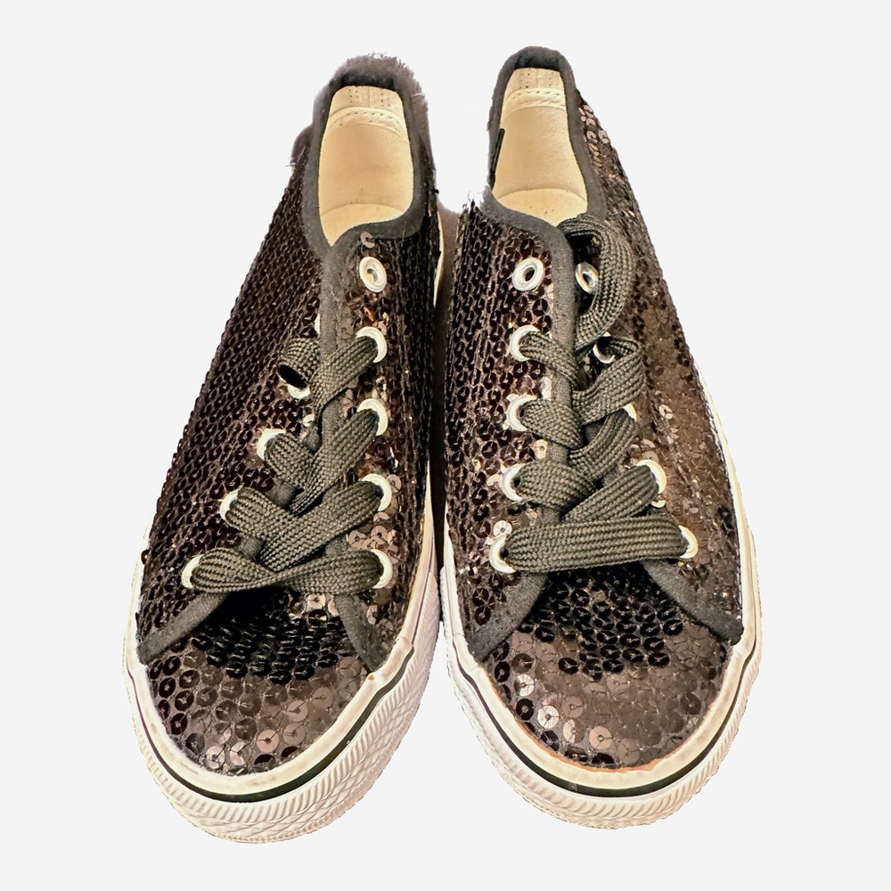 NWOT Balera black sequins shoes